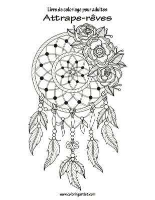 bokomslag Livre de coloriage pour adultes Attrape-rêves 1