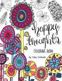 bokomslag Happy Thoughts Coloring Book