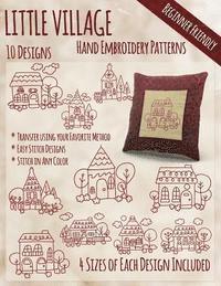 bokomslag Little Village Hand Embroidery Patterns