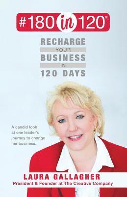 #180in120 Recharge Your Business in 120 Days: A candid look at one leader's journey to change her business. 1