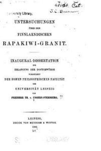 bokomslag Untersuchungen über den finnlaendischen Rapakiwi-granit