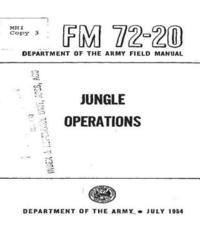 United States Department of the Army - FM 72-20 Jungle Operations, by United States. Department of the Army, Häftad
