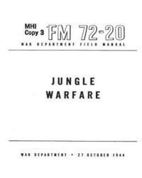 bokomslag FM 72-20 Jungle Warfare(1944) by United States. War Department. General Staff