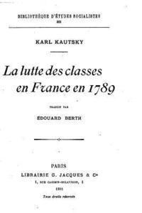 bokomslag La lutte des classes en France en 1789