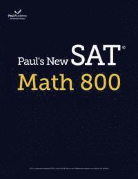 bokomslag Paul's New SAT Math 800