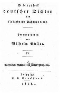 Bibliothek deutscher dichter des siebzehnten jahrhunderts - IV 1