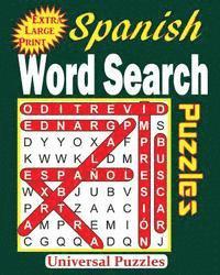 bokomslag Spanish Word Search Puzzles