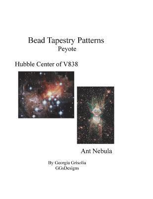 Bead Tapestry Patterns Peyote Hubble Center of V838 and Ant Nebula 1