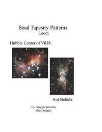 Bead Tapestry Patterns Loom Hubble Center of V838 and Ant Nebula 1