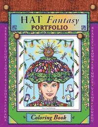 Hat Fantasy Portfolio Coloring Book: Coloring Book 1