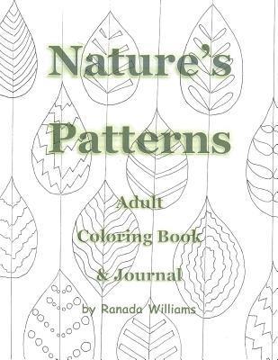 Nature's Patterns Adult Coloring Book 1