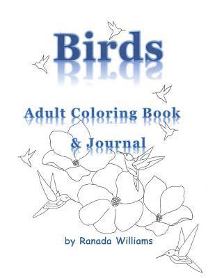 Birds Adult Coloring Book 1