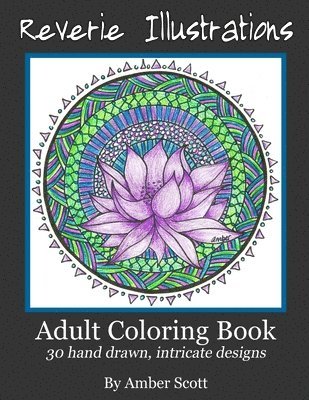 bokomslag Adult Coloring Books: 30 Hand drawn intricate designs