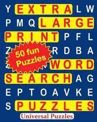 bokomslag Extra Large Print Word Search Puzzles