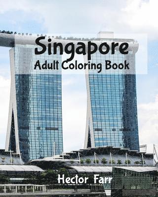 bokomslag Singapore: Adult Coloring Book: City Sketches for Coloring