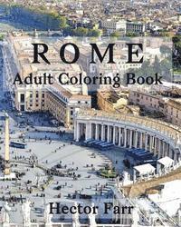 bokomslag Rome: Adult Coloring Book: Italy Sketches Coloring Book