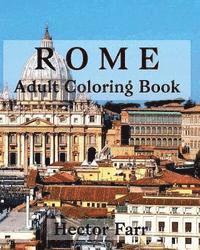 bokomslag Rome: Adult Coloring Book: Italy Sketches Coloring Book