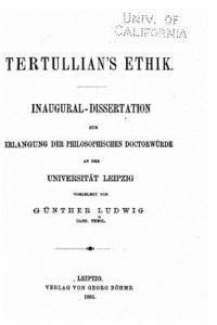 bokomslag Tertullian's Ethik