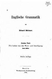 bokomslag Englische Grammatik, Volume 2