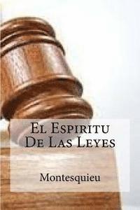 bokomslag El Espiritu De Las Leyes