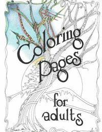 bokomslag Adult Coloring Book: Trees: Artist Drawn Original Artwork