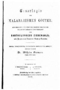 bokomslag Genealogie der malabarishen götter Aus eigenen schriften und briefen der heiden zusammengetragen und verfasst