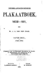 bokomslag Nederlandsch-Indisch plakaatboek, 1602-1811