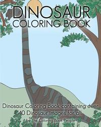 bokomslag Dinosaur Coloring Book: Dinosaur Coloring Book containing over 40 Dinosaur images for all.