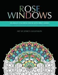 bokomslag Rose Windows: An Adult Coloring Book with Bible Verses