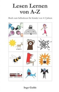 bokomslag Lesen Lernen Von A-Z: Buch Zum Selbstlesen Fuer Kinder Von 4-5 Jahren