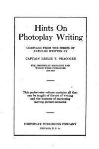 bokomslag Hints on photoplay writing