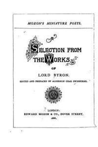 bokomslag A Selection from the Works of Lord Byron