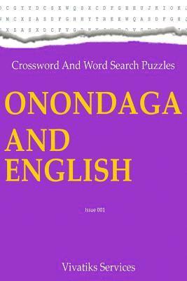 Crossword and Word Search Puzzles - Onondaga and English 1