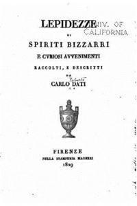 bokomslag Lepidezze di spiriti, bizzarri e cvriosi avvenimenti