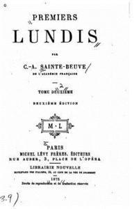 C. A. Sainte-Beuve - Premiers lundis - Tome II, Häftad