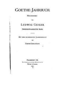 Goethe-Jahrbuch 1
