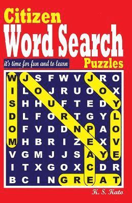 bokomslag Citizen World Search Puzzles