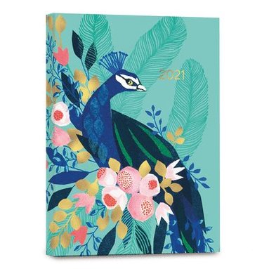 bokomslag Peacock 2021 Weekly Planner