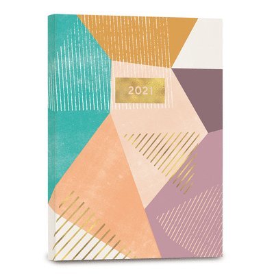 Peach Geometric 2021 Weekly Planner 1