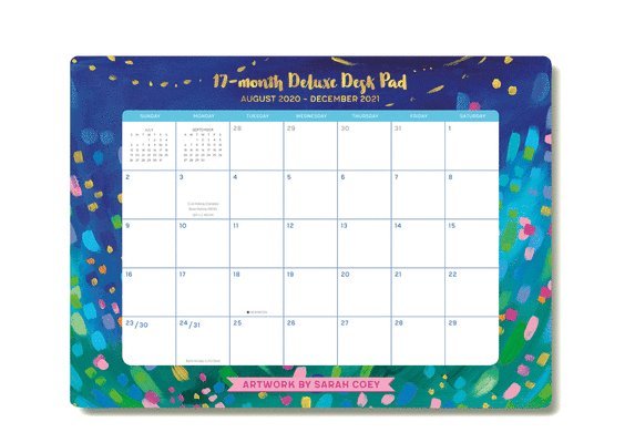 Color Love 2021 Desk Pad 1