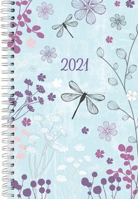 bokomslag Designer Dragonfly 2021 Planner