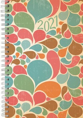 bokomslag Designer Paisley 2021 Planner