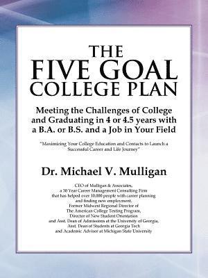 bokomslag The Five Goal College Plan