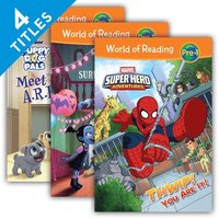 bokomslag World of Reading Level Pre-1 Set 4 (Set)