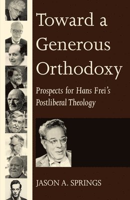 bokomslag Toward a Generous Orthodoxy