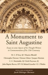 bokomslag A Monument to Saint Augustine
