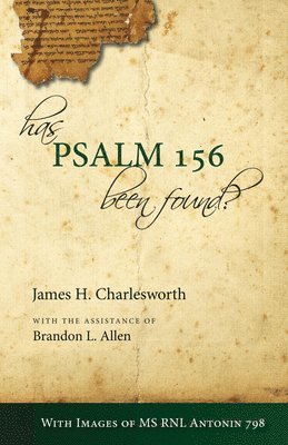 Has Psalm 156 Been Found? 1