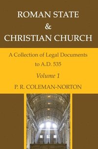 bokomslag Roman State & Christian Church Volume 1