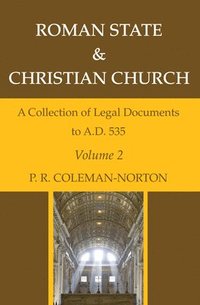 bokomslag Roman State & Christian Church Volume 2
