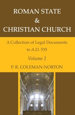 Roman State & Christian Church Volume 2 1